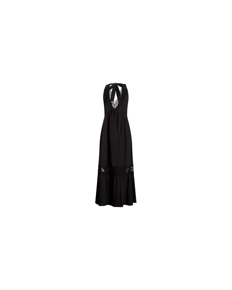 Compagnia Italiana KLEIDER - Maxi-Kleiderauf YOOX.COM Schwarz