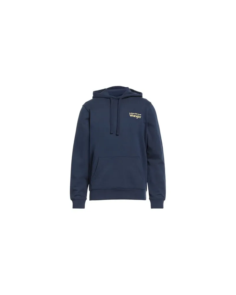 Wrangler TOPS - Sweatshirtsauf YOOX.COM Blau