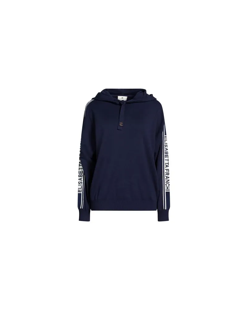 Elisabetta Franchi STRICKWAREN - Pulloverauf YOOX.COM Marineblau