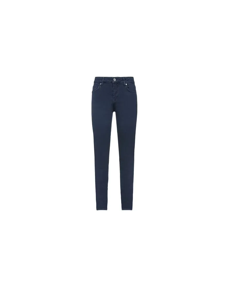 Frankie Morello HOSEN & RÖCKE - Jeanshosenauf YOOX.COM Nachtblau