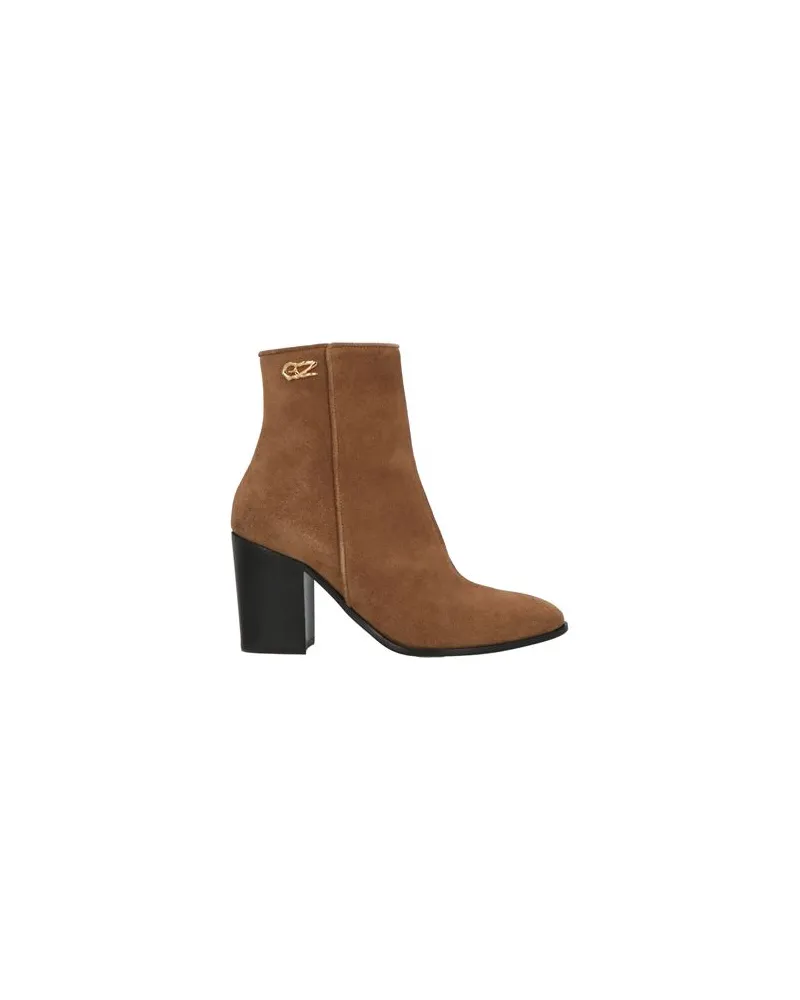 Giuseppe Zanotti SCHUHE - Stiefelettenauf YOOX.COM Braun