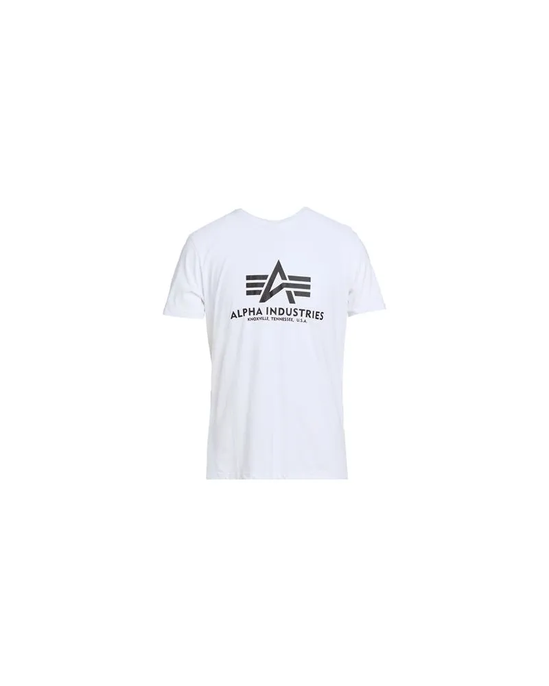 Alpha Industries TOPS - T-shirtsauf YOOX.COM Weiß