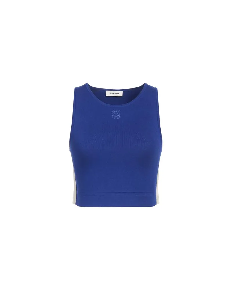 Sandro TOPS - Topsauf YOOX.COM Blau