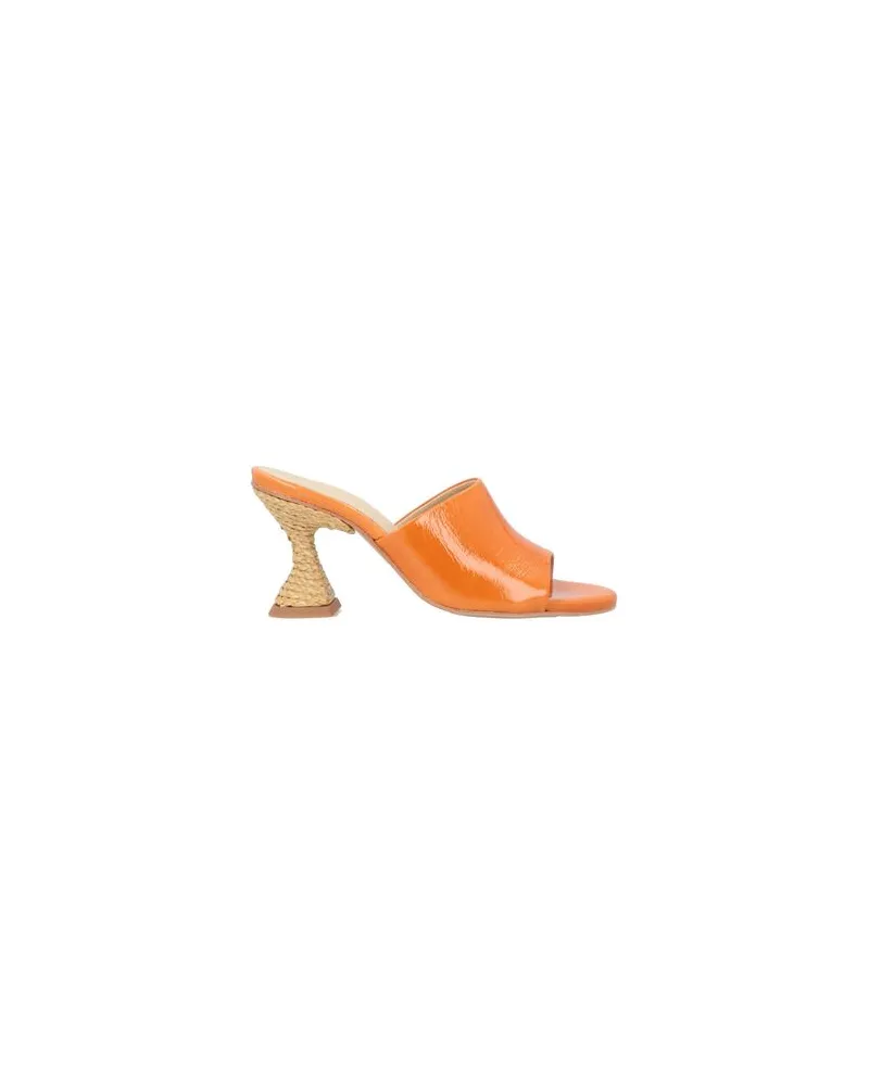 Paloma Barceló SCHUHE - Sandalenauf YOOX.COM Orange