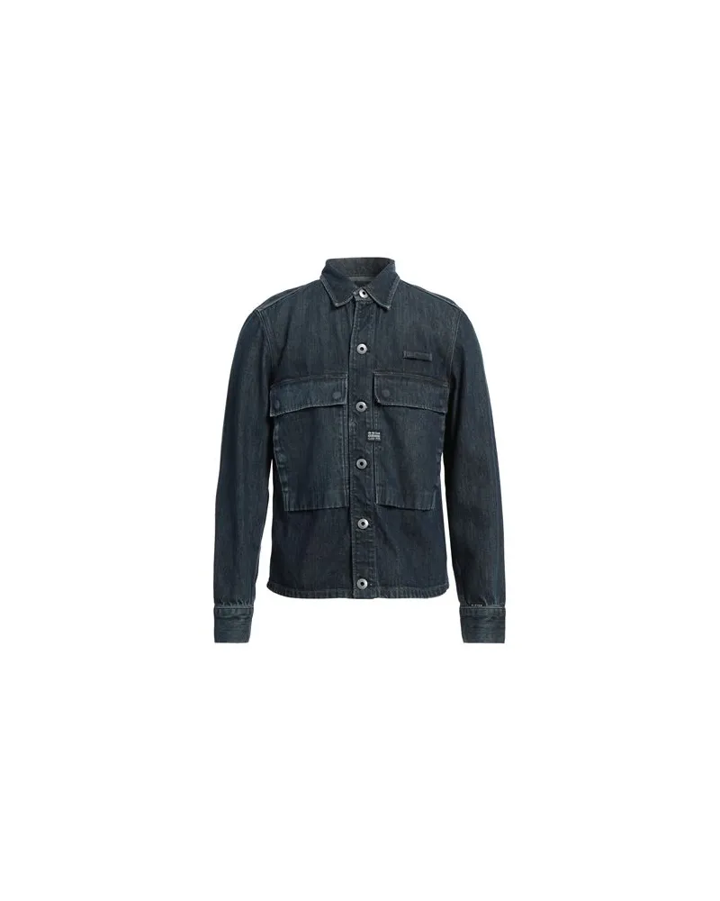 G-STAR RAW JACKEN & MÄNTEL - Jeansjacken/Mäntelauf YOOX.COM Blau