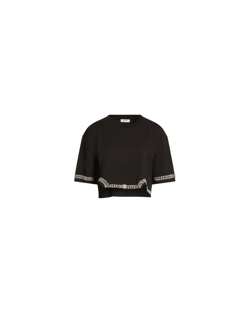 Sandro TOPS - T-shirtsauf YOOX.COM Schwarz