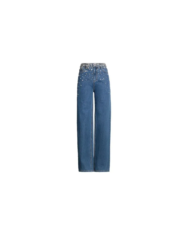 Retrofête HOSEN & RÖCKE - Jeanshosenauf YOOX.COM Blau
