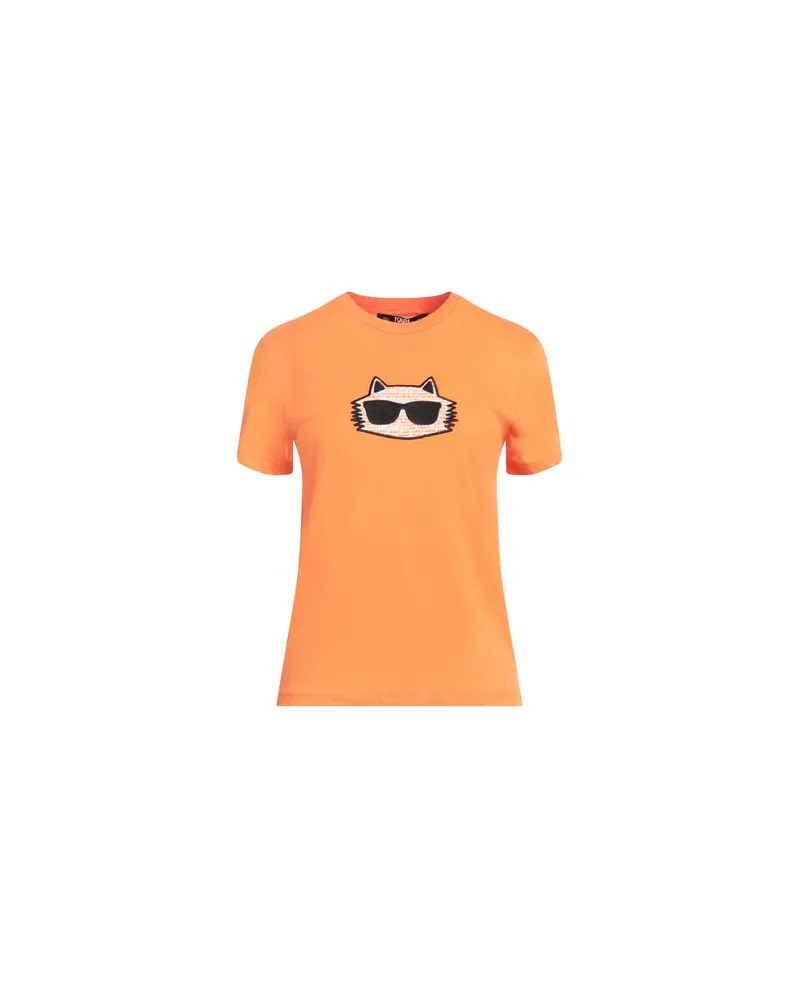 Karl Lagerfeld TOPS - T-shirtsauf YOOX.COM Orange