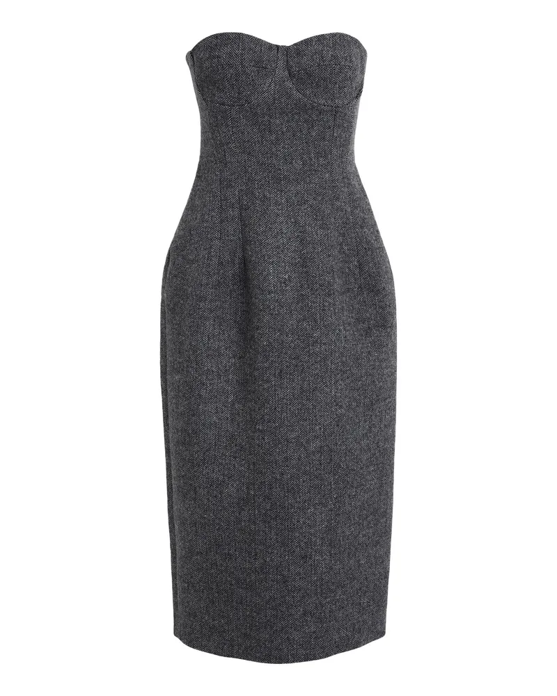 MAX&Co. Midi-Kleid Grau