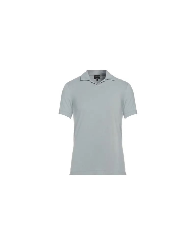 Giorgio Armani TOPS - Poloshirtsauf YOOX.COM Salbeigrün