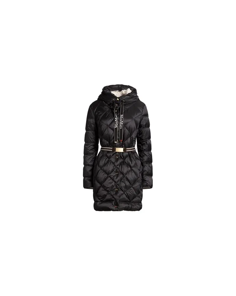 Max Mara JACKEN & MÄNTEL - Pufferjacken & Daunenjackenauf YOOX.COM Schwarz