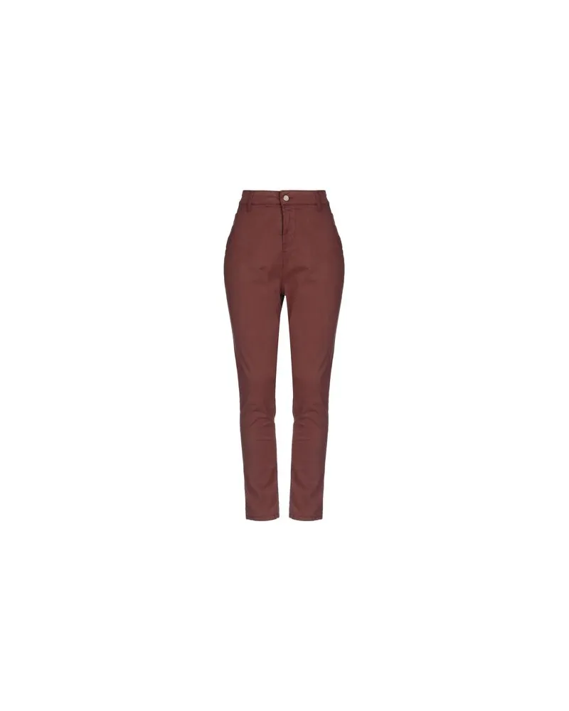 Manila Grace HOSEN & RÖCKE - Hosenauf YOOX.COM Schokobraun