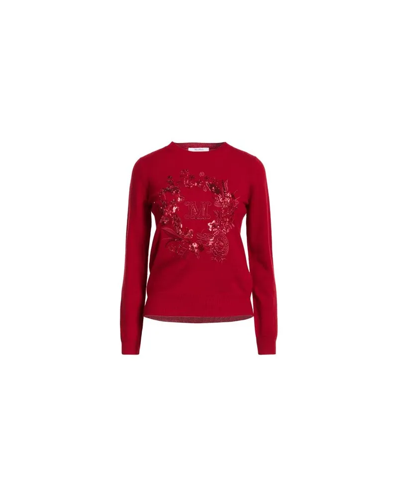 Max Mara STRICKWAREN - Pulloverauf YOOX.COM Rot