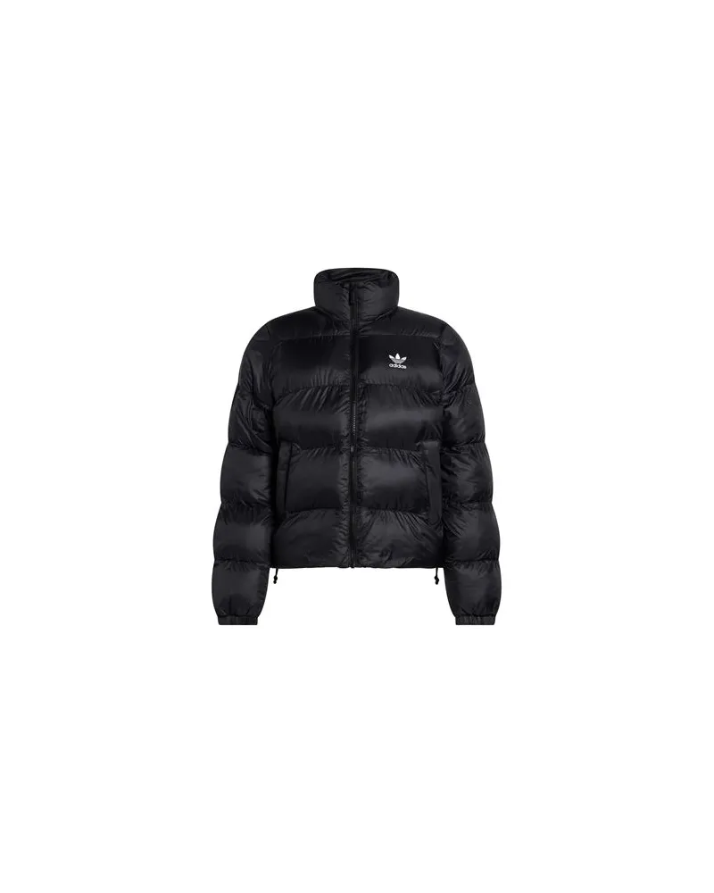 adidas JACKEN & MÄNTEL - Pufferjacken & Daunenjackenauf YOOX.COM Schwarz