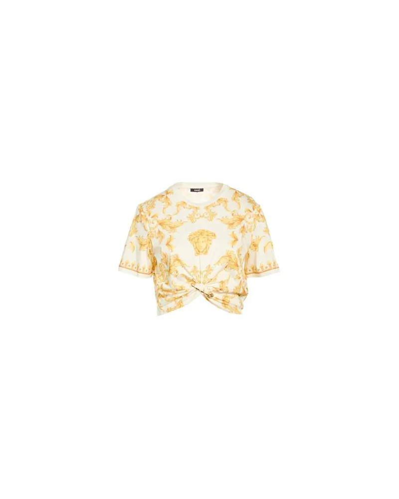 Versace TOPS - T-shirtsauf YOOX.COM Beige