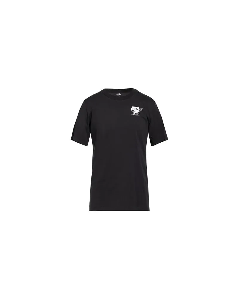 The North Face U S/S CARTOON LOGO RELAXED TEE - TOPS - T-shirtsauf YOOX.COM Schwarz