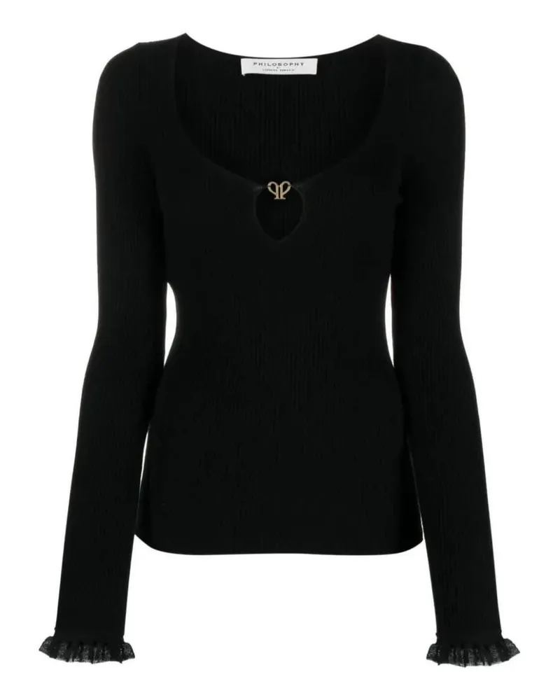 Philosophy Di Lorenzo Serafini Sweatshirt Schwarz