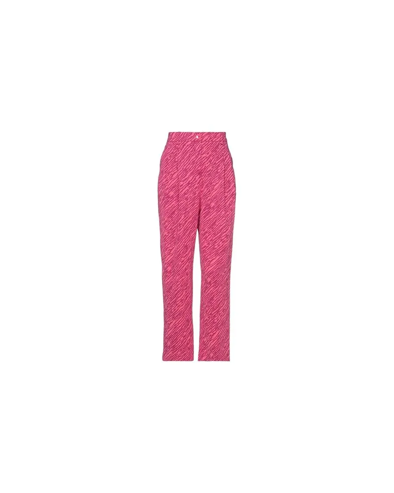 Soallure HOSEN & RÖCKE - Hosenauf YOOX.COM Fuchsia