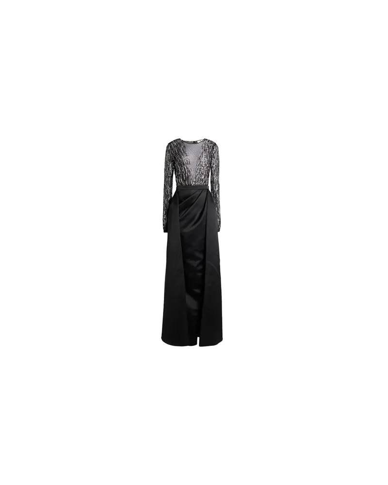 Elisabetta Franchi RED CARPET - KLEIDER - Maxi-Kleiderauf YOOX.COM Schwarz
