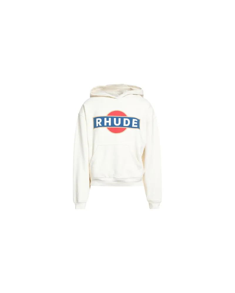 RHUDE TOPS - Sweatshirtsauf YOOX.COM Cremeweiß
