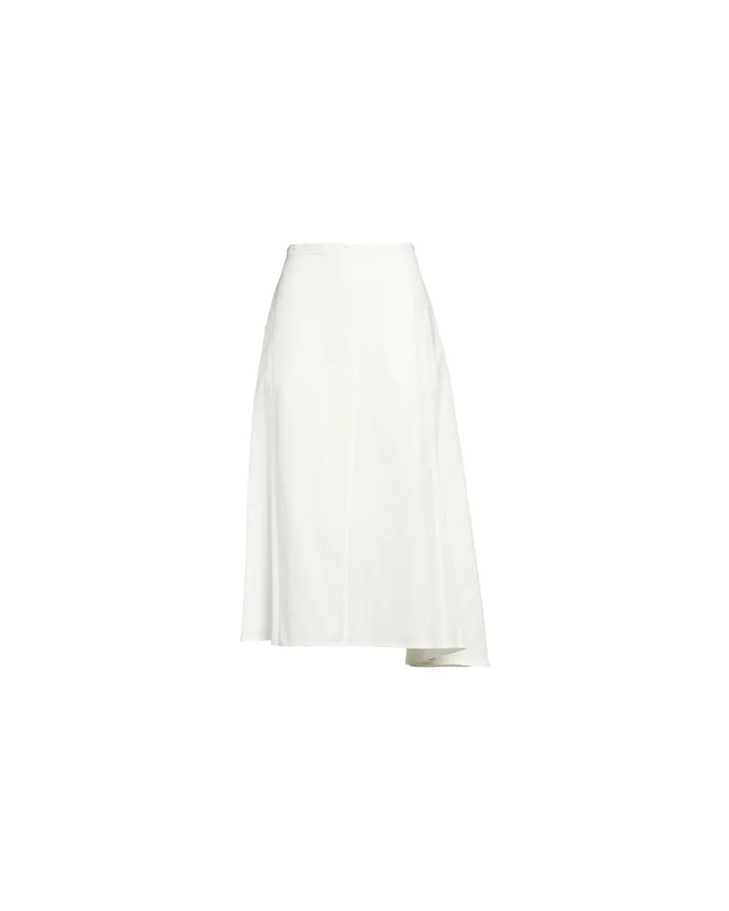 MEIMEIJ HOSEN & RÖCKE - Midi-Röckeauf YOOX.COM Cremeweiß