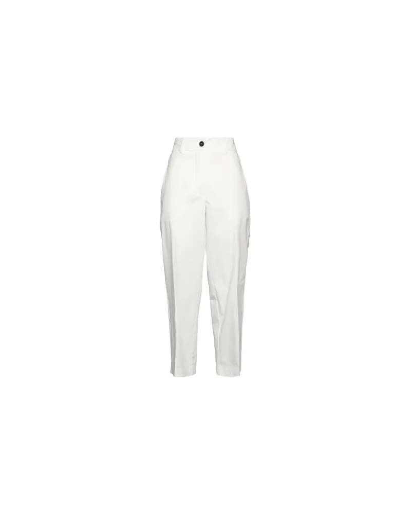 SOLOTRE HOSEN & RÖCKE - Hosenauf YOOX.COM Weiß