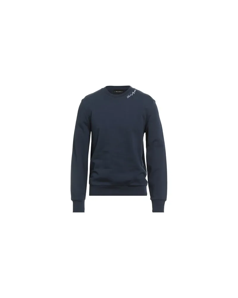 Karl Lagerfeld TOPS - Sweatshirtsauf YOOX.COM Marineblau