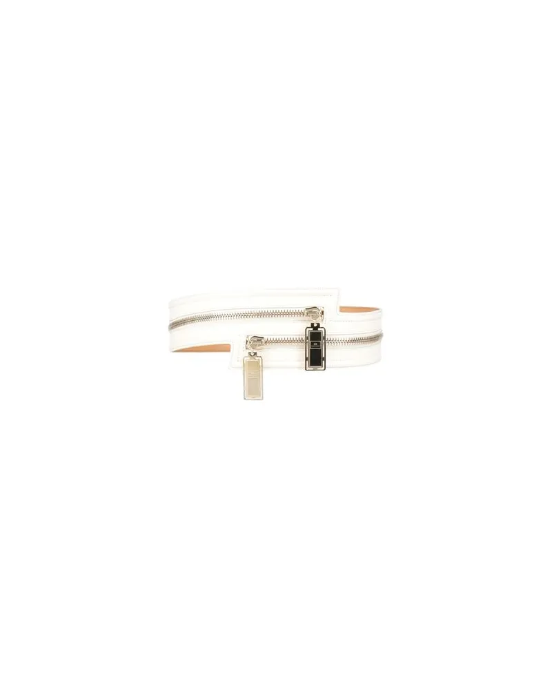 Elisabetta Franchi Kleinlederwaren - Gürtelauf YOOX.COM Elfenbein