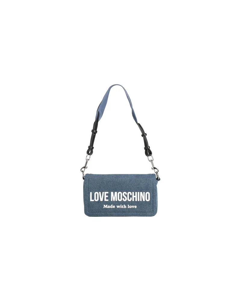 Moschino TASCHEN - Schultertaschenauf YOOX.COM Blau