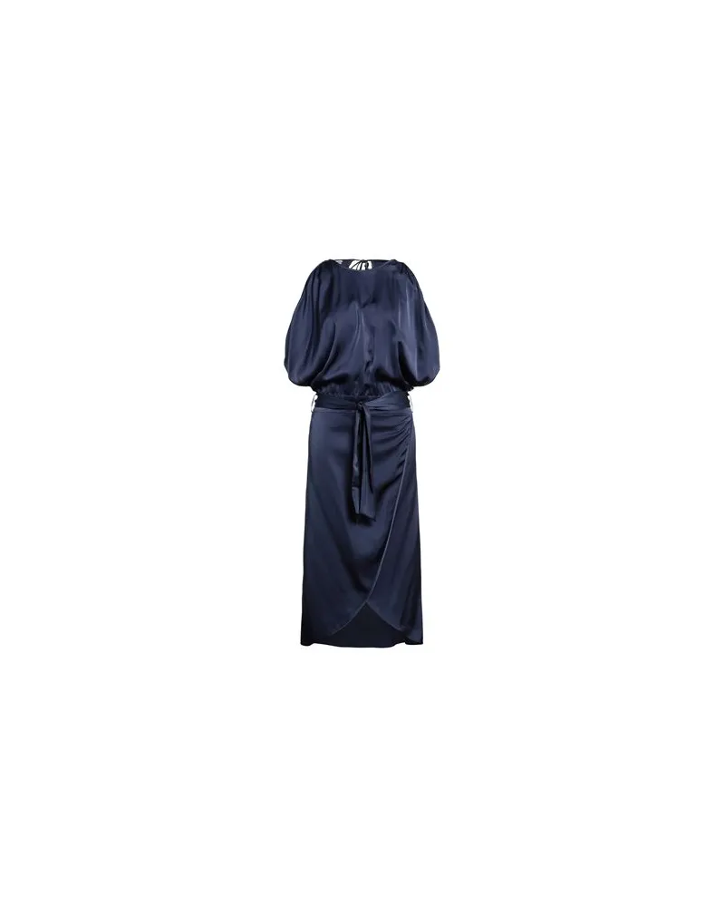 Eleventy KLEIDER - Midi-Kleiderauf YOOX.COM Nachtblau