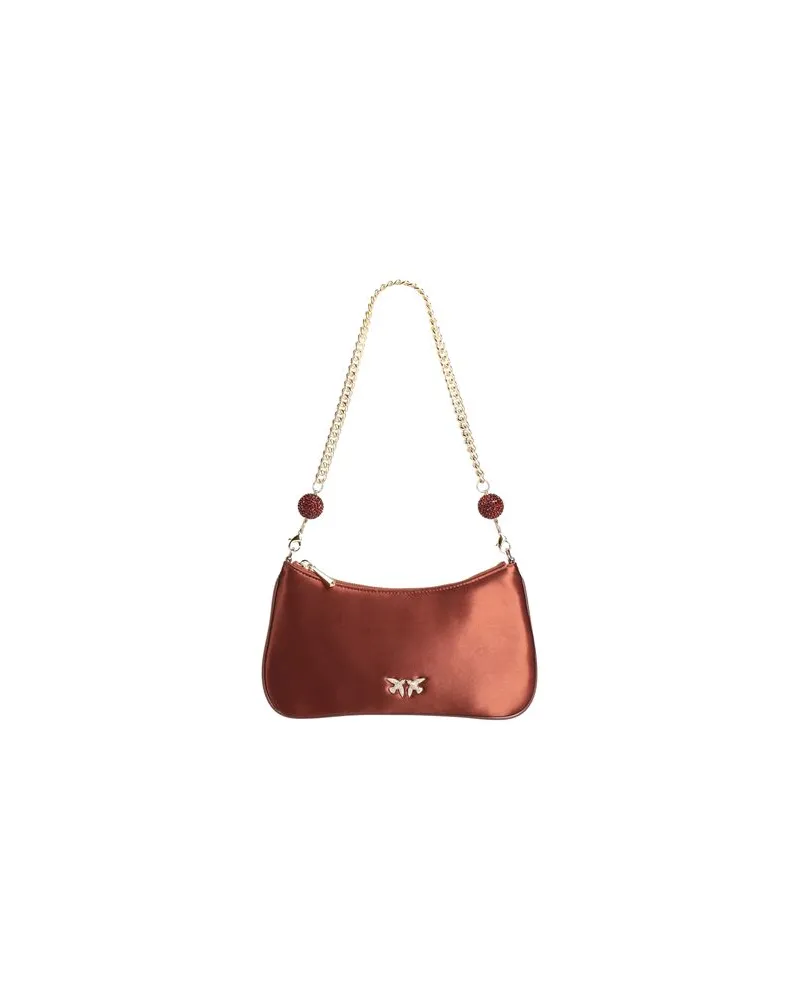 Pinko TASCHEN - Schultertaschenauf YOOX.COM Braun