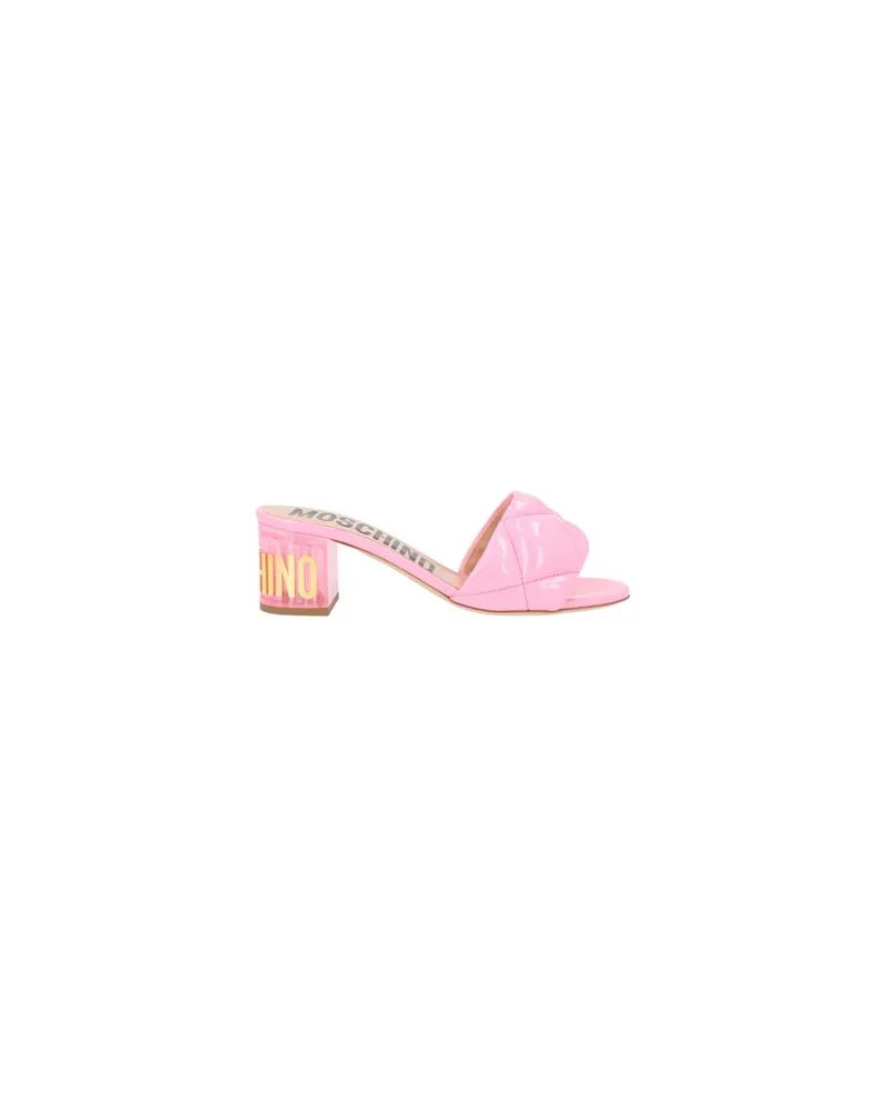 Moschino SCHUHE - Sandalenauf YOOX.COM Rosa