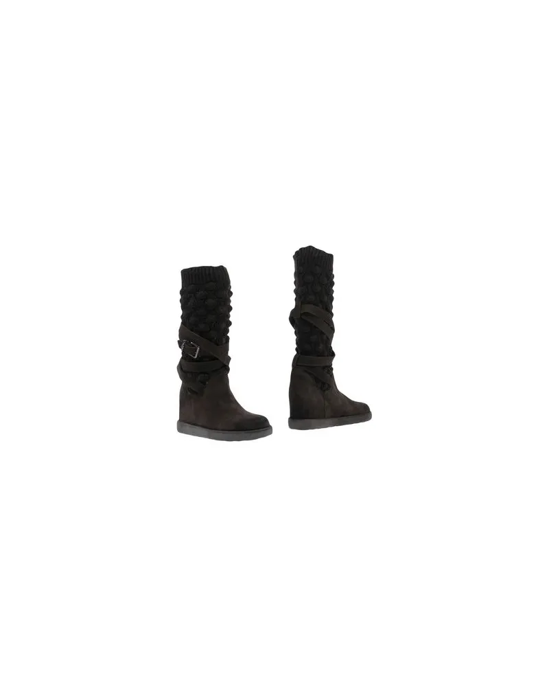 Twin-Set SCHUHE - Stiefelauf YOOX.COM Dunkelbraun