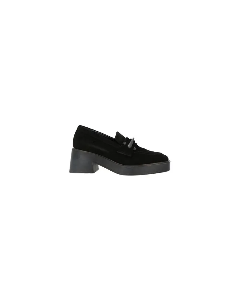 Lorenzo Mari SCHUHE - Mokassinsauf YOOX.COM Schwarz