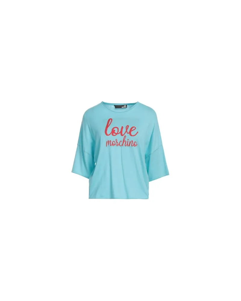 Moschino STRICKWAREN - Pulloverauf YOOX.COM Himmelblau