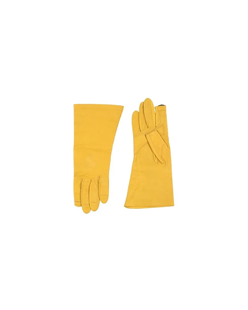 Rick Owens ACCESSOIRES - Handschuheauf YOOX.COM Gelb