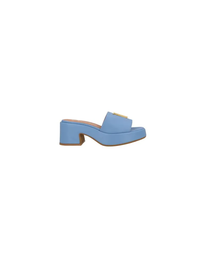 Via Roma 15 SCHUHE - Sandalenauf YOOX.COM Hellblau