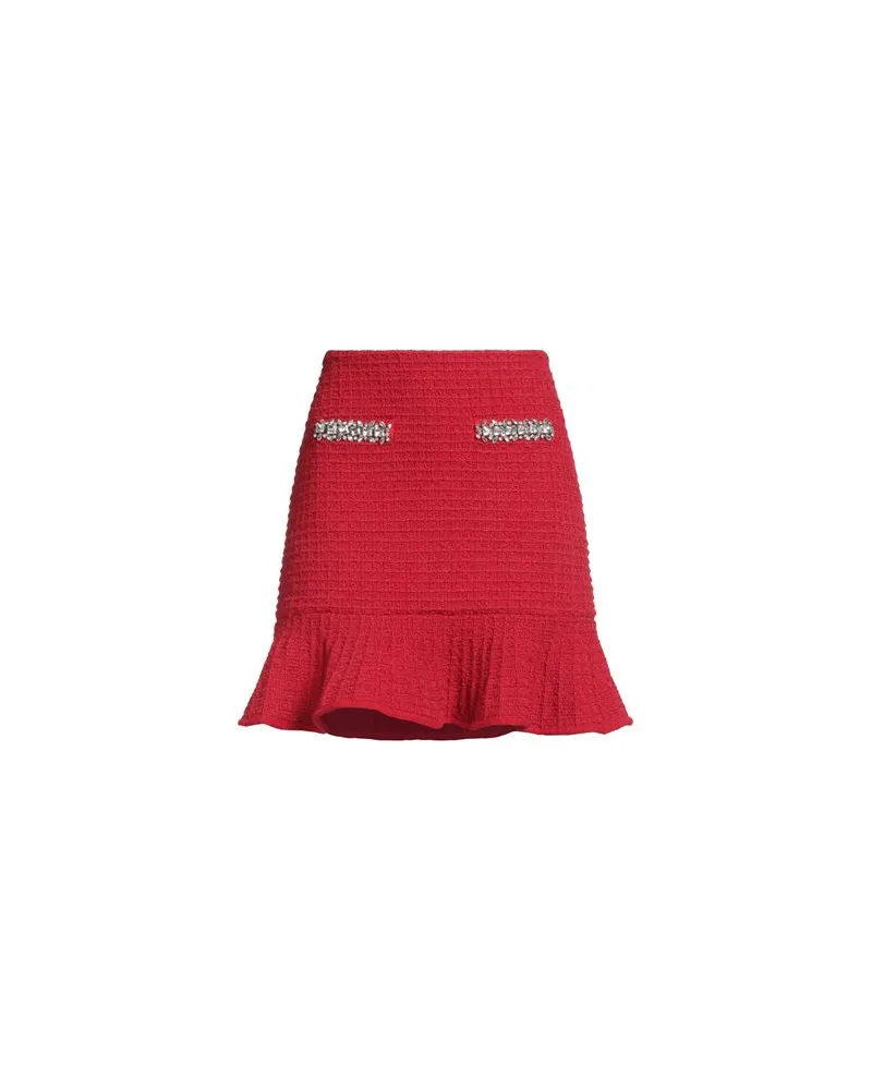 Self-Portrait HOSEN & RÖCKE - Miniröckeauf YOOX.COM Rot
