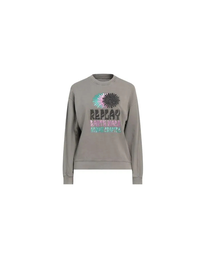 Replay TOPS - Sweatshirtsauf YOOX.COM Grau