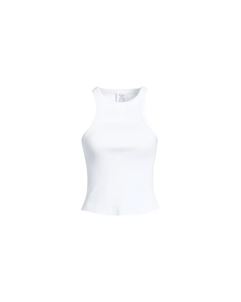 VETEMENTS TOPS - Tank Topsauf YOOX.COM Weiß