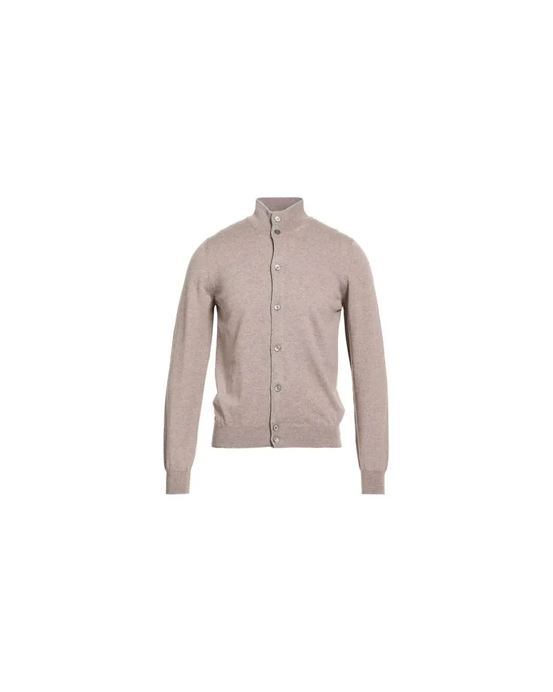 La Fileria STRICKWAREN - Strickjackenauf YOOX.COM Maulwurfsgrau