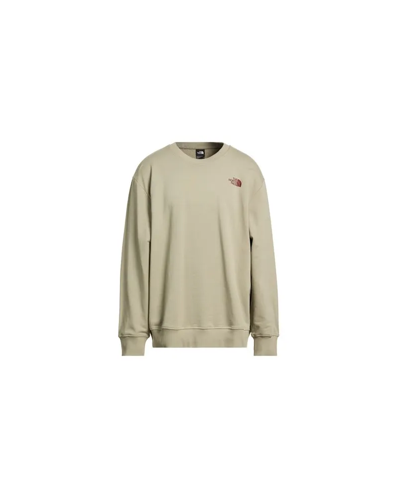 The North Face U VINTAGE POSTCARD CREW RELAXED  - TOPS - Sweatshirtsauf YOOX.COM Grau