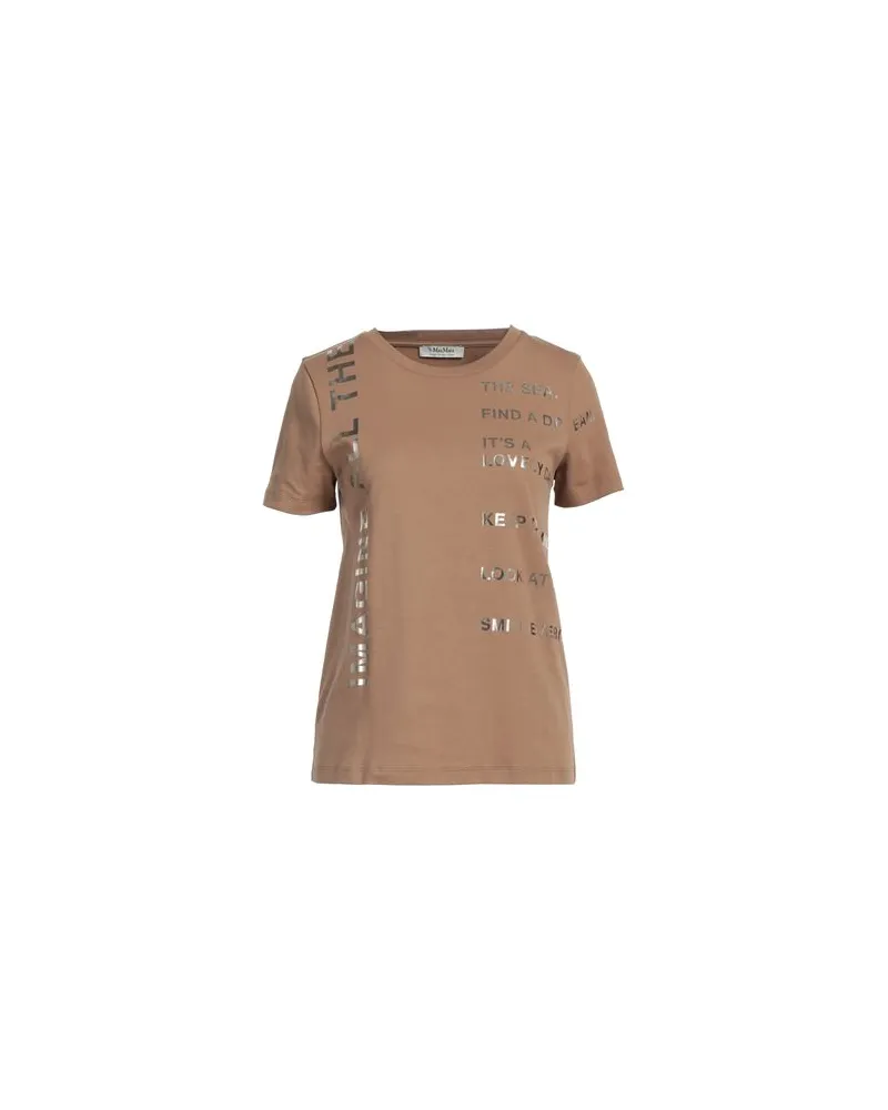 Max Mara TOPS - T-shirtsauf YOOX.COM Khaki