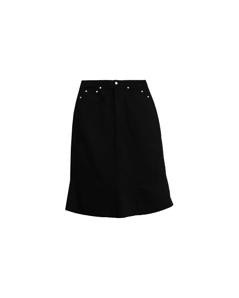 Rick Owens HOSEN & RÖCKE - Midi-Röckeauf YOOX.COM Schwarz