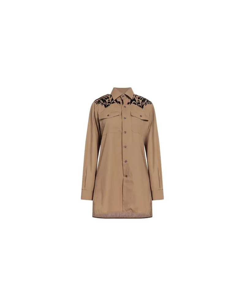 Brand Unique TOPS - Hemdenauf YOOX.COM Khaki