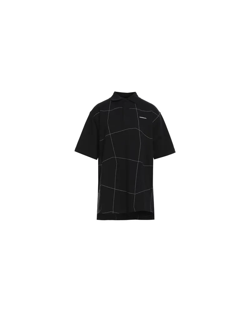 Adererror TOPS - Poloshirtsauf YOOX.COM Schwarz