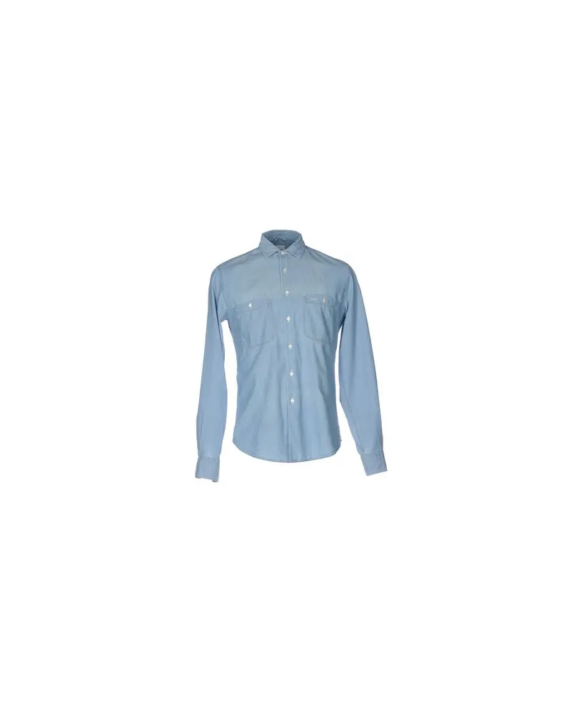 ASPESI SHIRTS - TOPS - Jeanshemdenauf YOOX.COM Blau