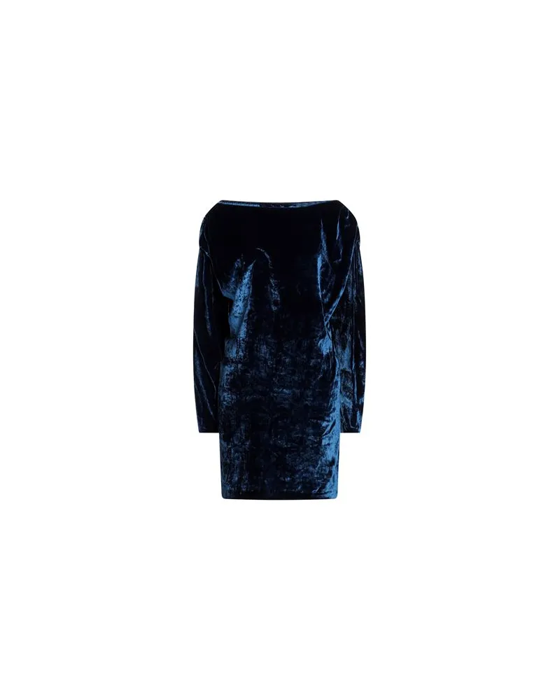 Semicouture KLEIDER - Mini-Kleiderauf YOOX.COM Blau