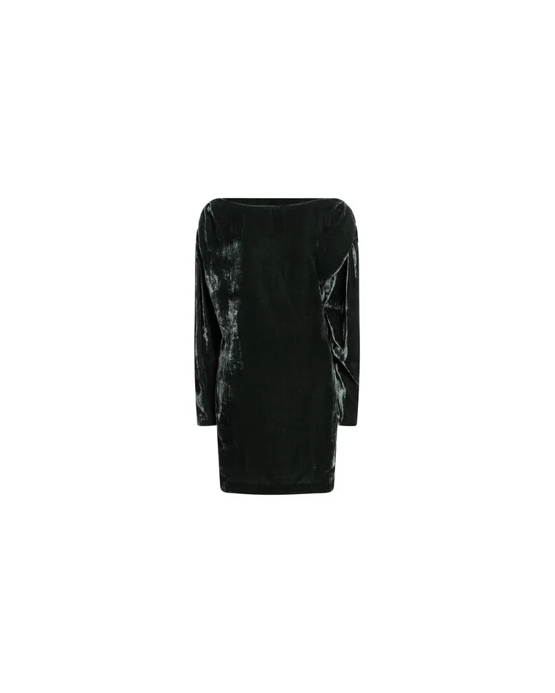 Semicouture KLEIDER - Mini-Kleiderauf YOOX.COM Dunkelgrün