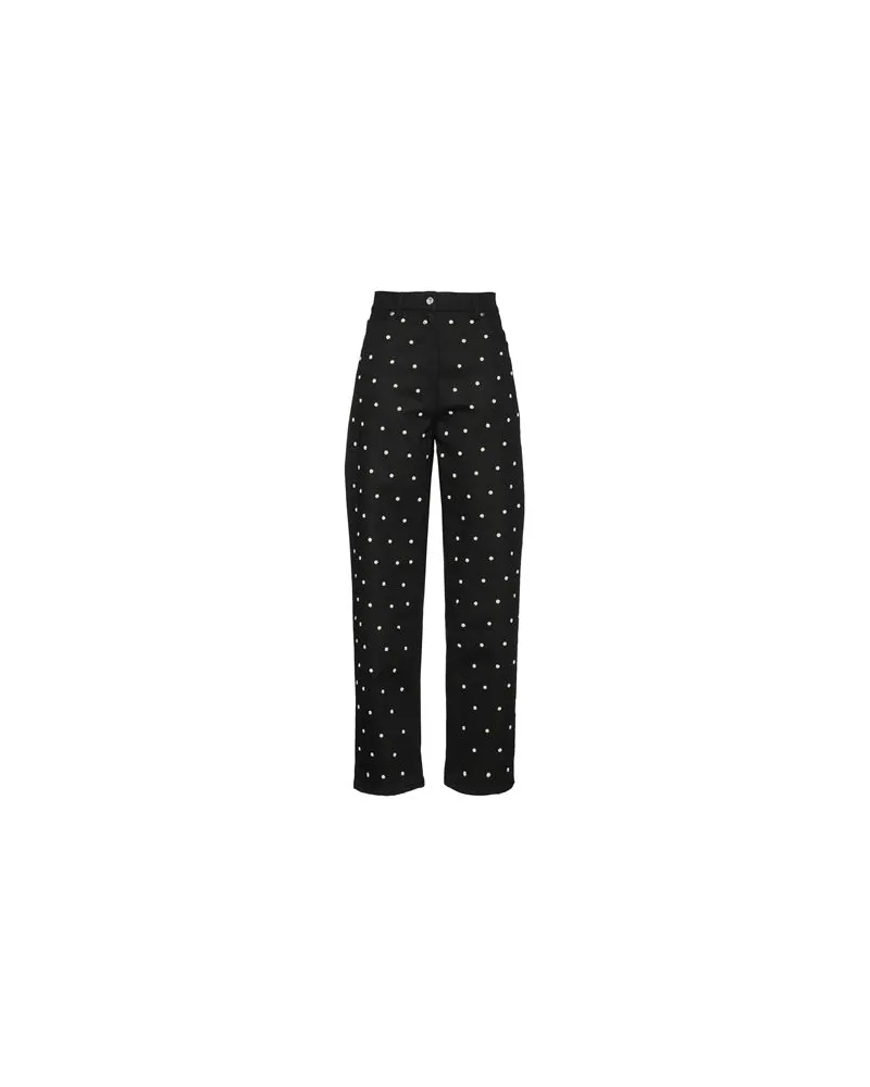 MSGM HOSEN & RÖCKE - Jeanshosenauf YOOX.COM Schwarz